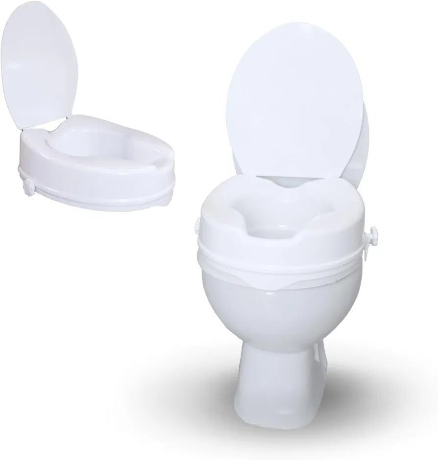 Mobiclinic®, Elevador WC para adulto, Con tapa, 10 cm en Riobamba, Chimborazo