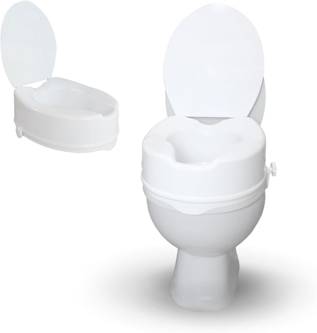 Mobiclinic®, Elevador wc para adulto, Con tapa, 14 cm en Riobamba, Chimborazo