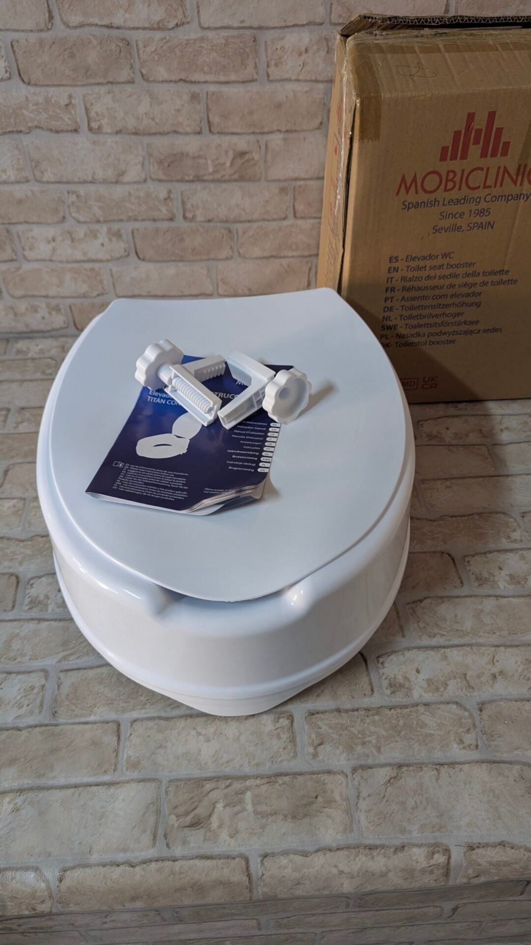 Foto 10 de Mobiclinic®, Elevador wc para adulto, Con tapa, 14 cm
