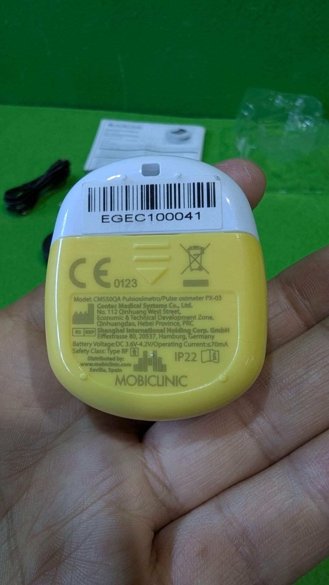 Foto 6 de Mobiclinic, Pulsioxímetro infantil Px-03