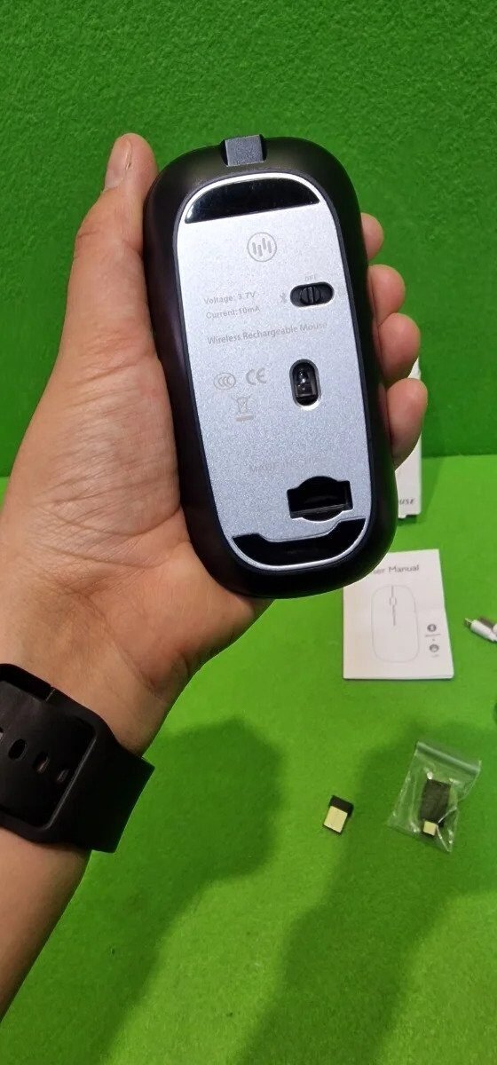 Foto 5 de Mouse inalámbrico Bluetooth LED Recargable