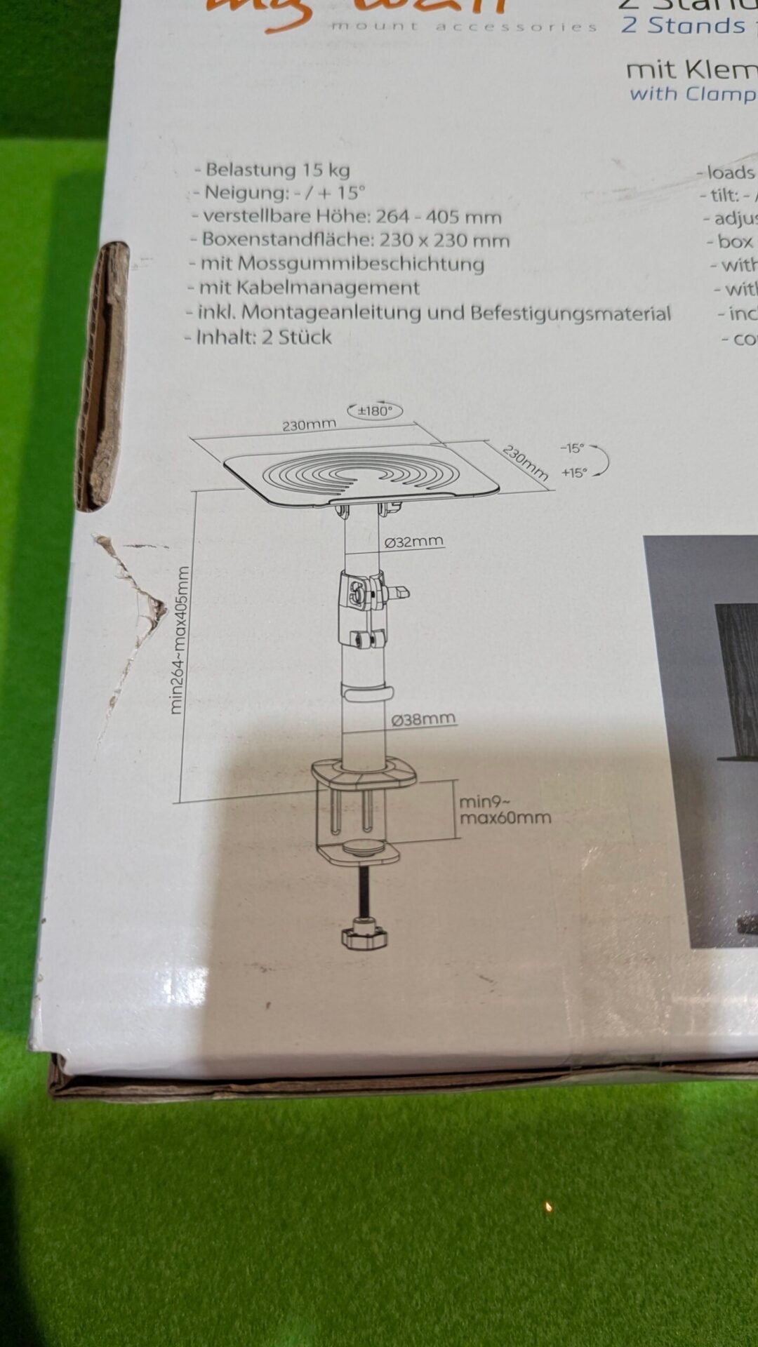Foto 6 de My Wall HS30L – Soporte para Parlantes
