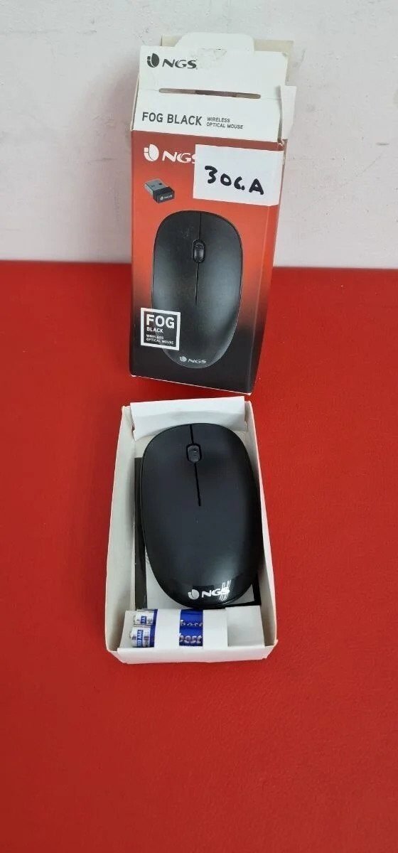 NGS Fog Black - Mouse Óptico Inalámbrico en Riobamba, Chimborazo