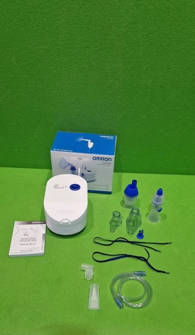 Foto 2 de OMRON X102 Total Nebulizador para niños y adultos con lavado nasal 2 en 1