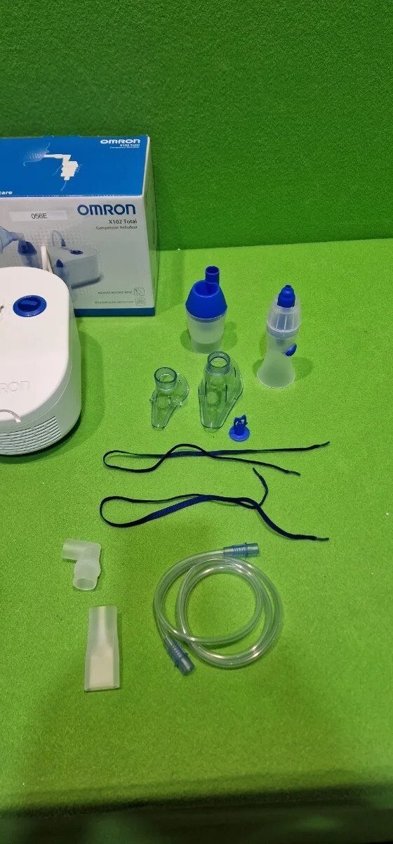 Foto 3 de OMRON X102 Total Nebulizador para niños y adultos con lavado nasal 2 en 1