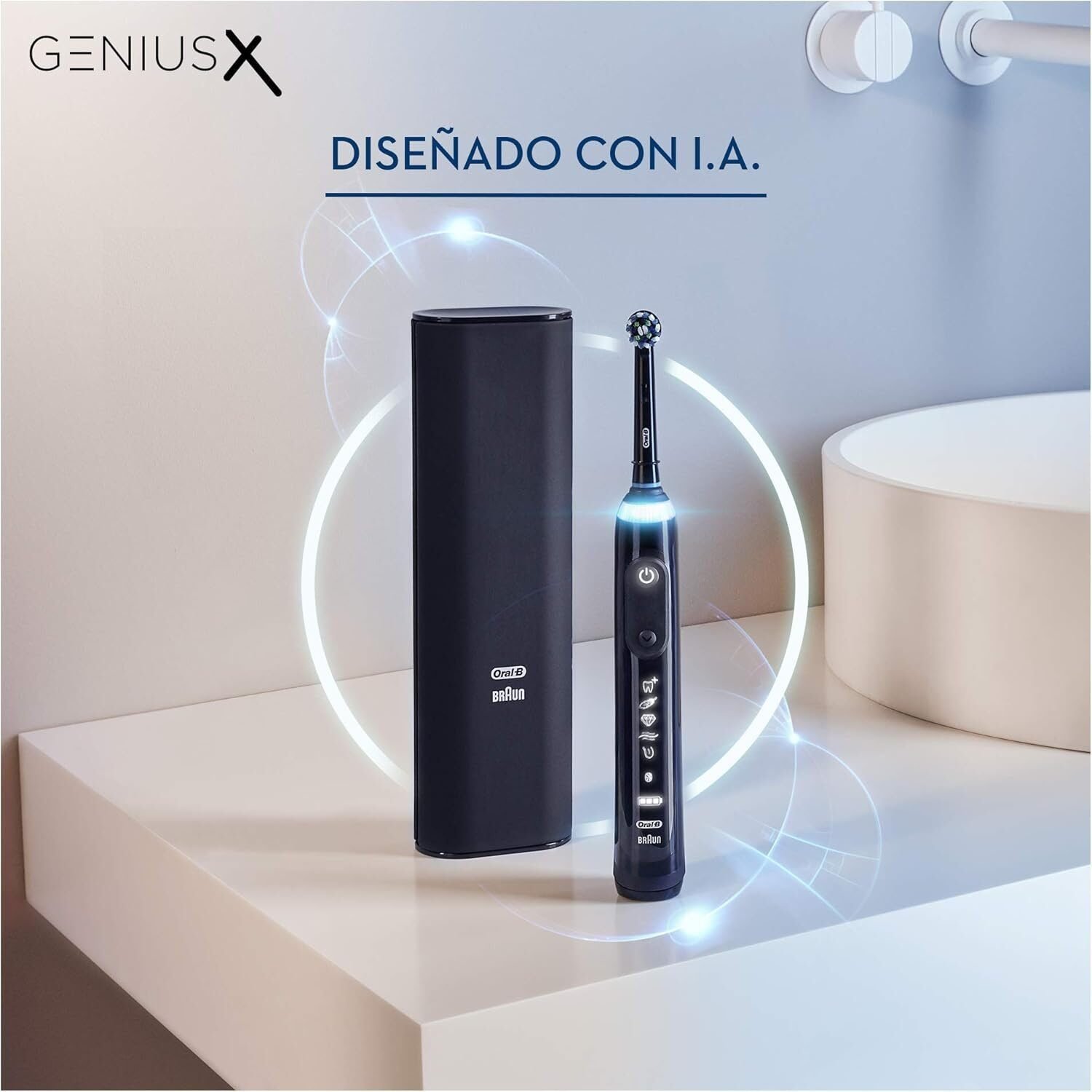 Oral-B Genius X Cepillo de Dientes Eléctrico con Mango Recargable en Riobamba, Chimborazo