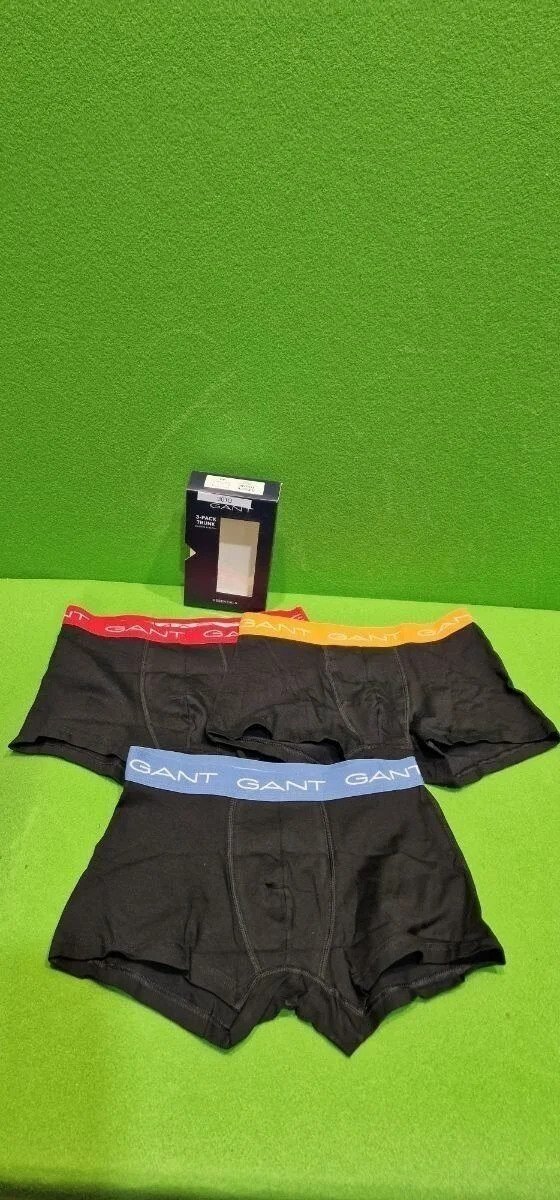 Foto 2 de Pack de 3 calzoncillos negros GANT