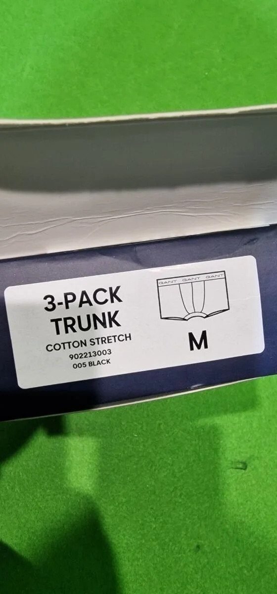 Foto 4 de Pack de 3 calzoncillos negros GANT