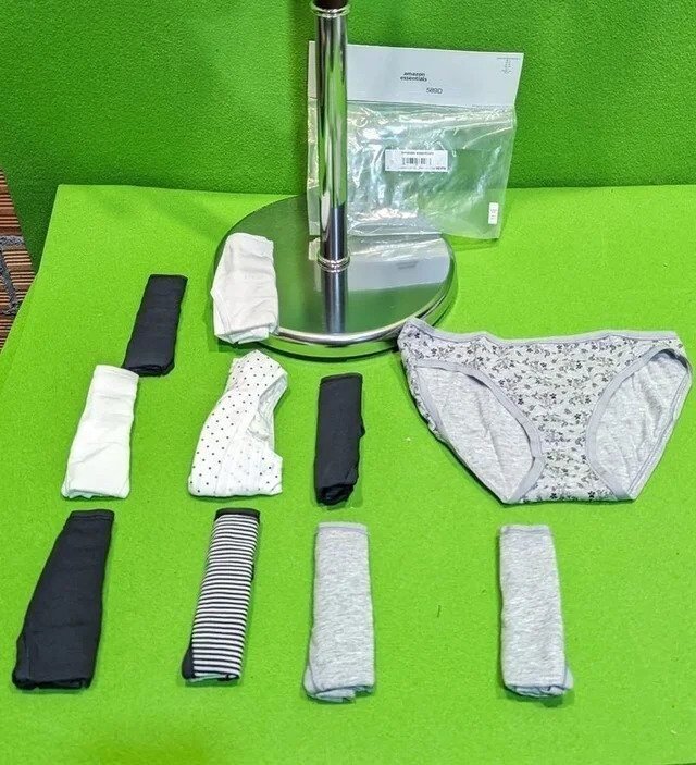 Foto 2 de Parte inferior de bikini de algodón (Pack 10 Unidades) Talla S