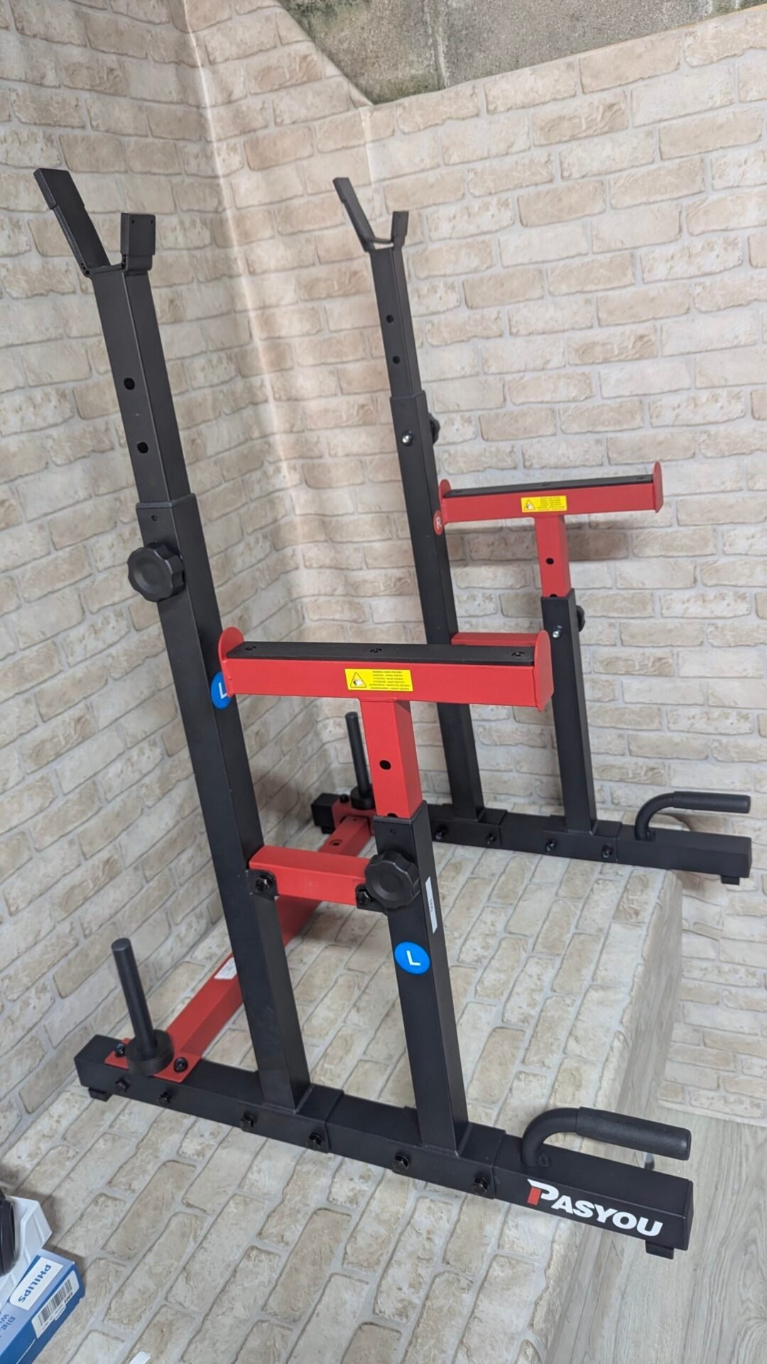 Foto 3 de PASYOU Soporte Para Sentadillas Ajustable Máx. 250 KG