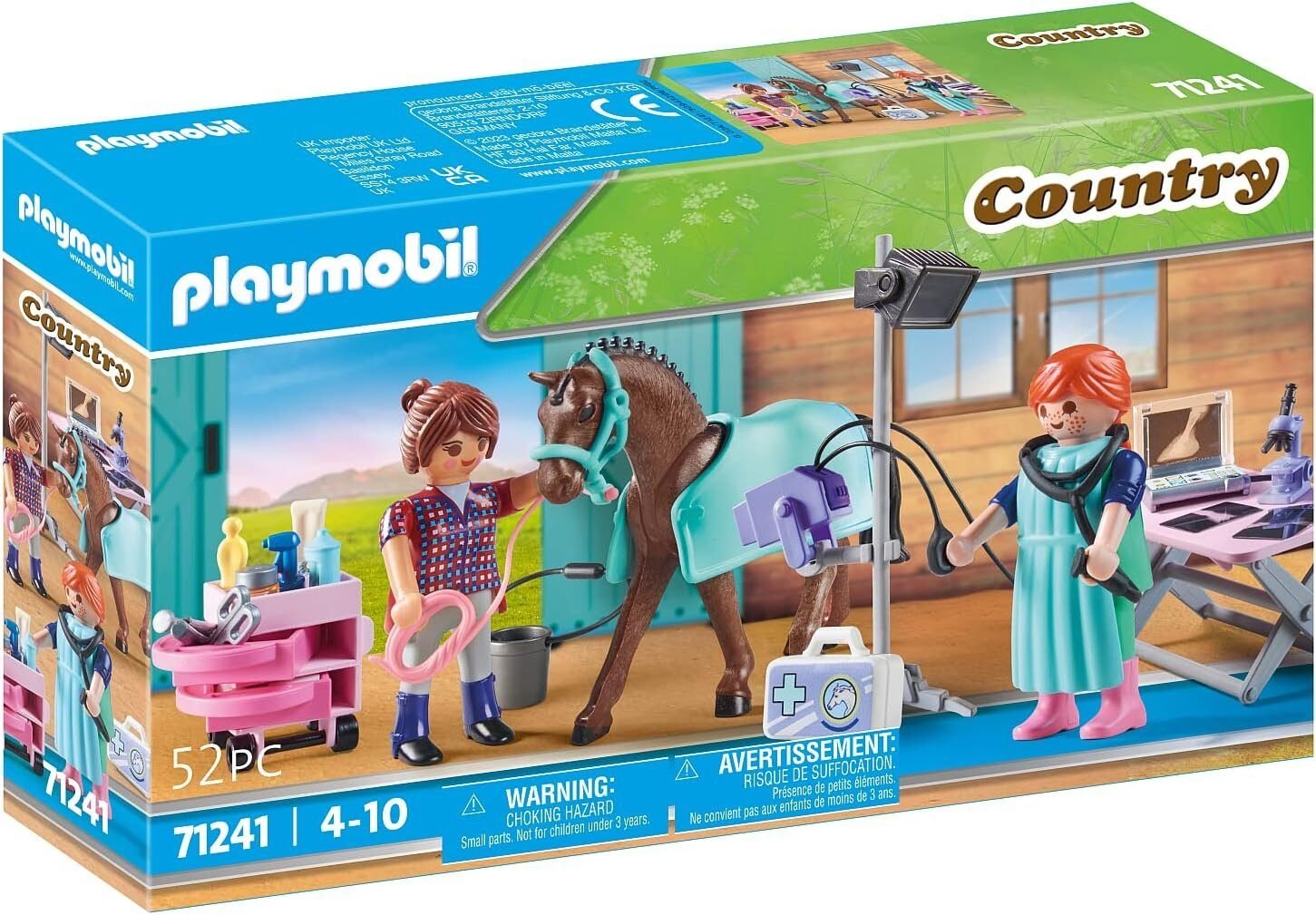 Foto 3 de PLAYMOBIL Country 71241 Veterinario de Caballos, A partir de 4 años