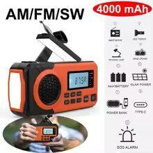 Radio portátil de energía Solar de emergencia de 4000mAh en Riobamba, Chimborazo