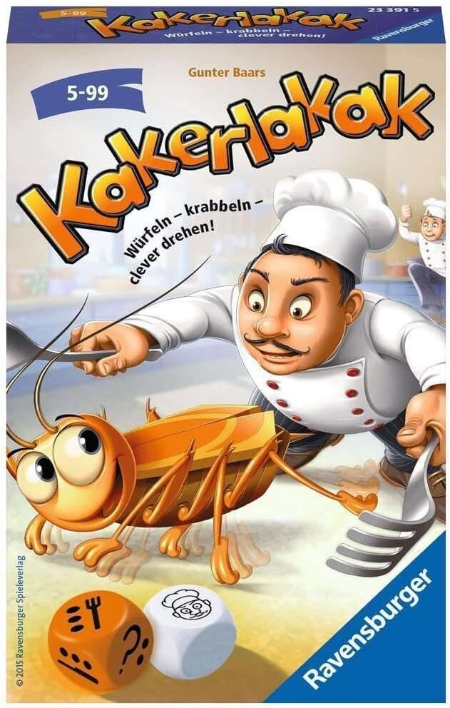 Ravensburger - Juego de Mesa Kakerlakak (versión en alemán) en Riobamba, Chimborazo