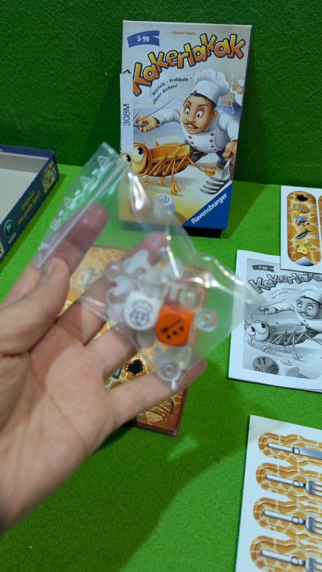 Foto 3 de Ravensburger – Juego de Mesa Kakerlakak (versión en alemán)