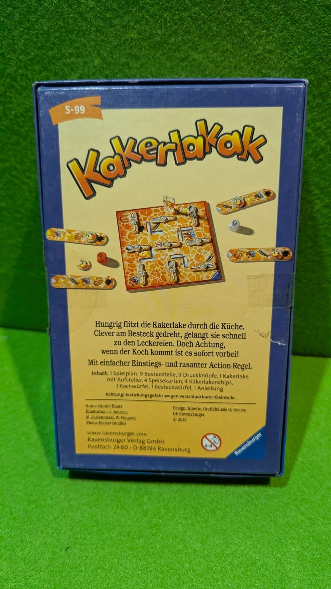 Foto 8 de Ravensburger – Juego de Mesa Kakerlakak (versión en alemán)