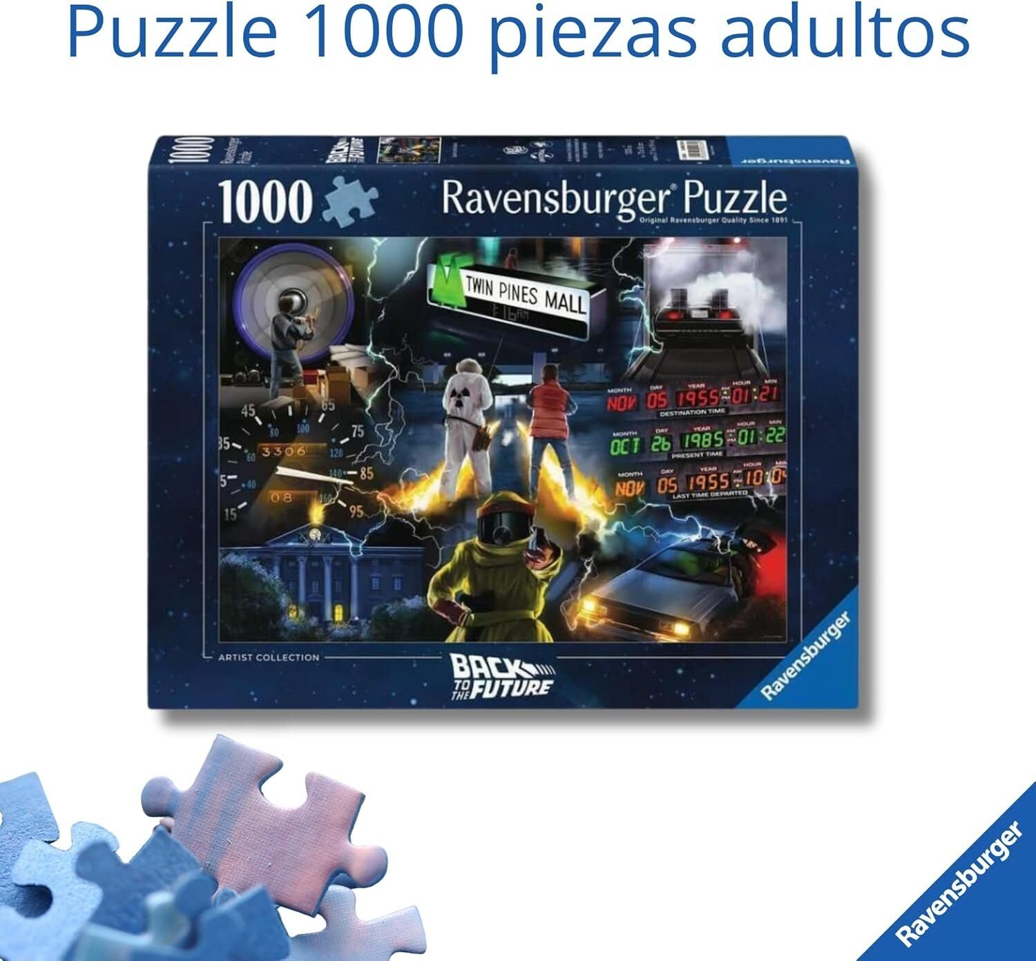 Ravensburger - Puzzle 1000 Piezas Regreso Al Futuro en Riobamba, Chimborazo