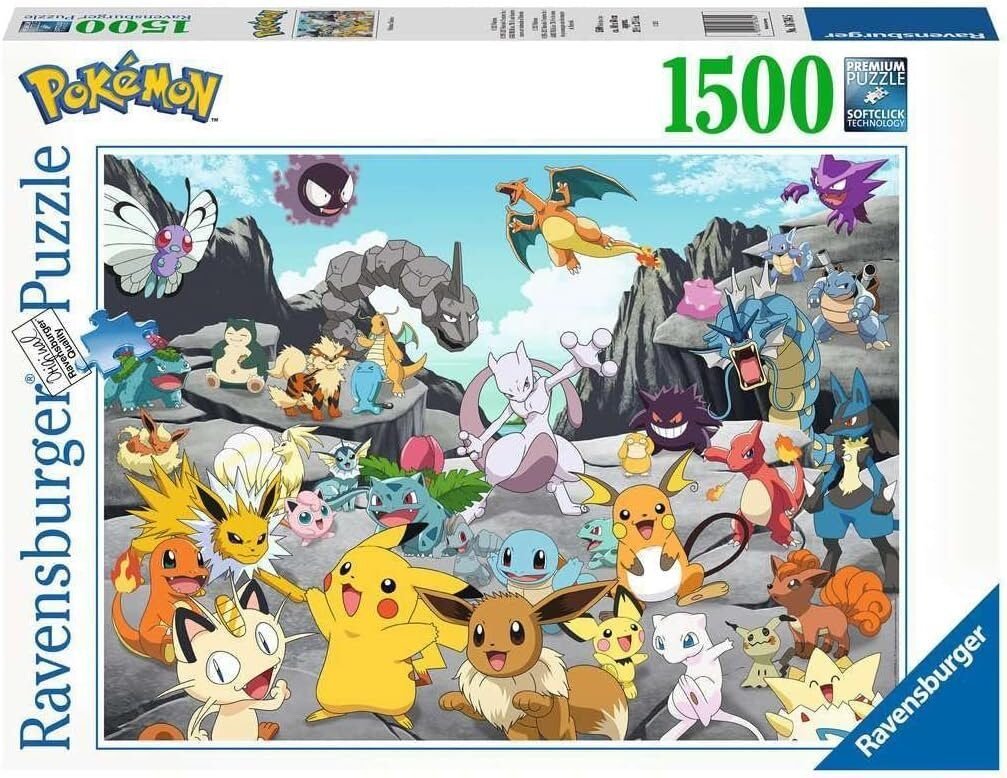 Ravensburger - Puzzle Pokémon Clásicos, Rompecabezas para Adultos en Riobamba, Chimborazo