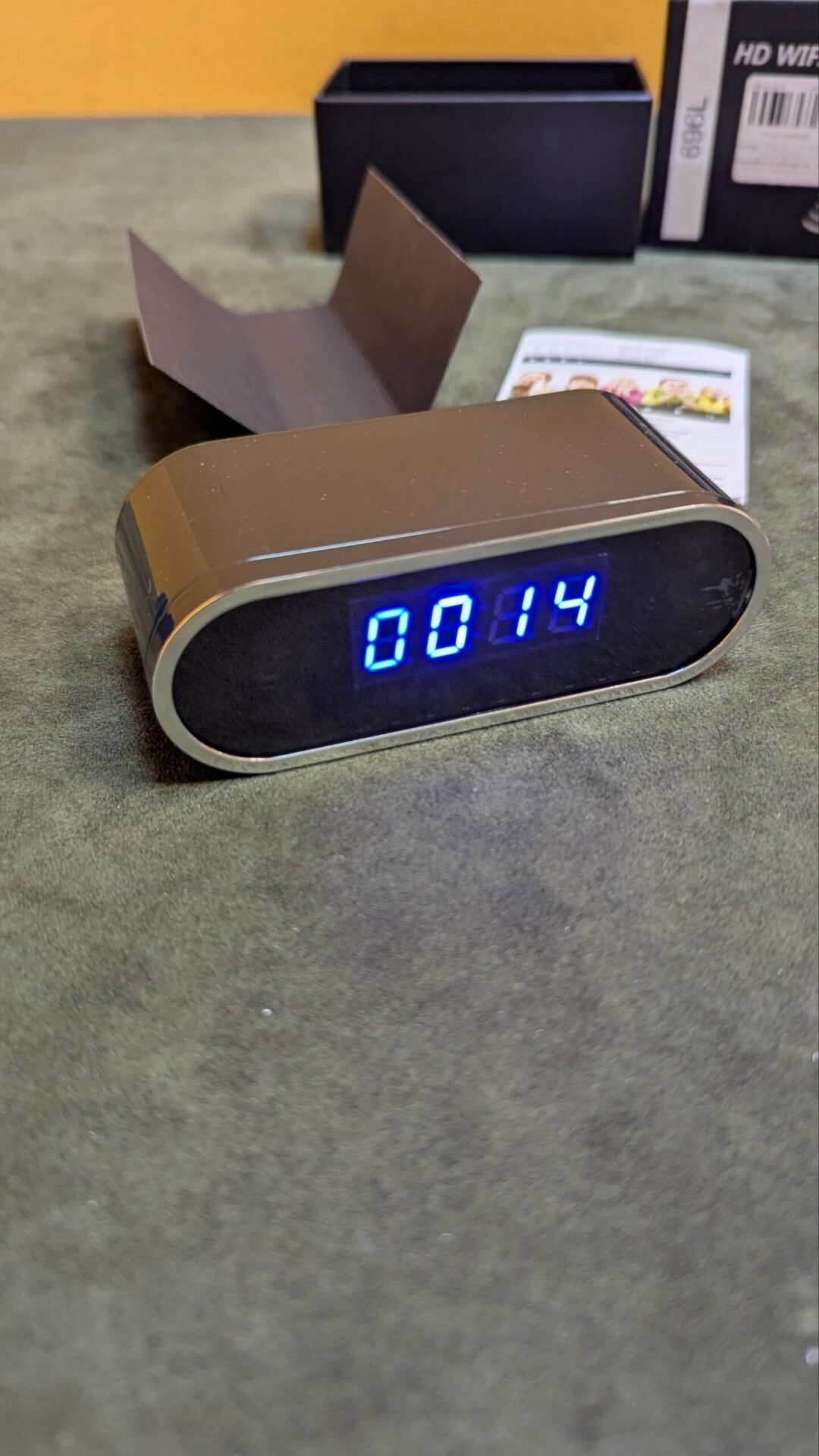 Foto 2 de Reloj digital con cámara WiFi HD y microSD de 64 GB