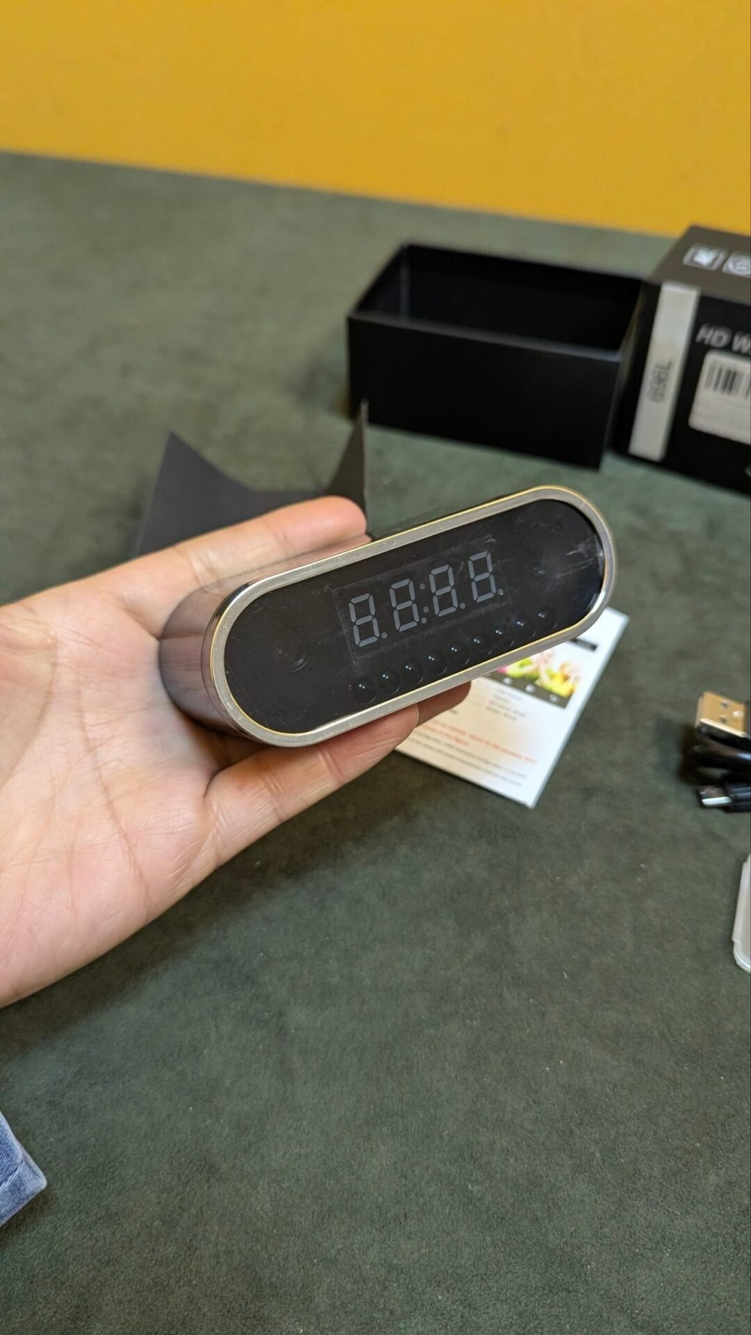 Foto 7 de Reloj digital con cámara WiFi HD y microSD de 64 GB