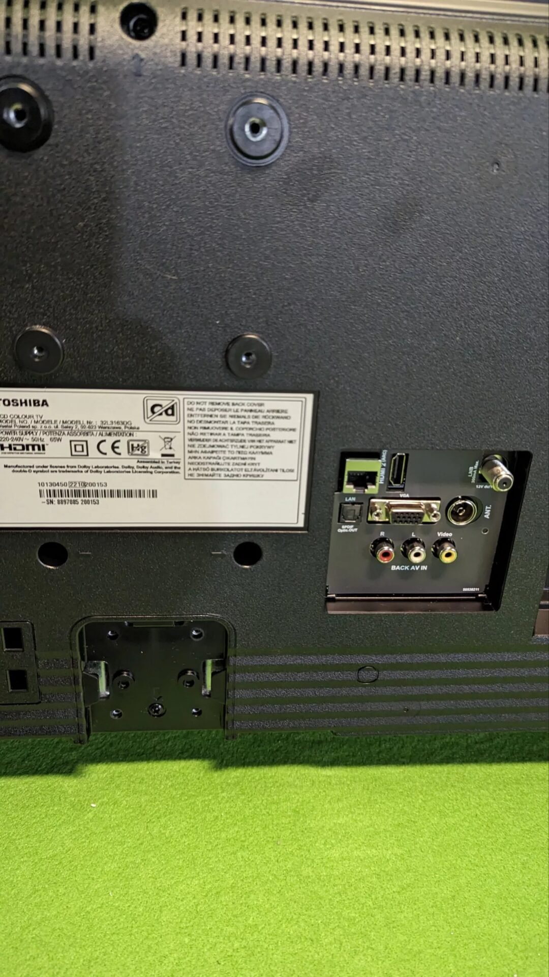 Foto 8 de REPUESTO Toshiba TV 32L3163DG Smart TV de 32″