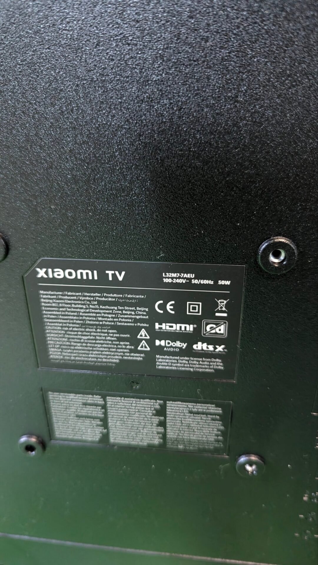 Foto 5 de REPUESTOS Xiaomi P1E Smart TV 32»