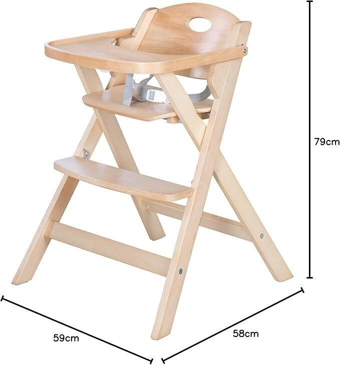 Foto 2 de roba Baumann silla alta para bebé plegable roba con Defecto