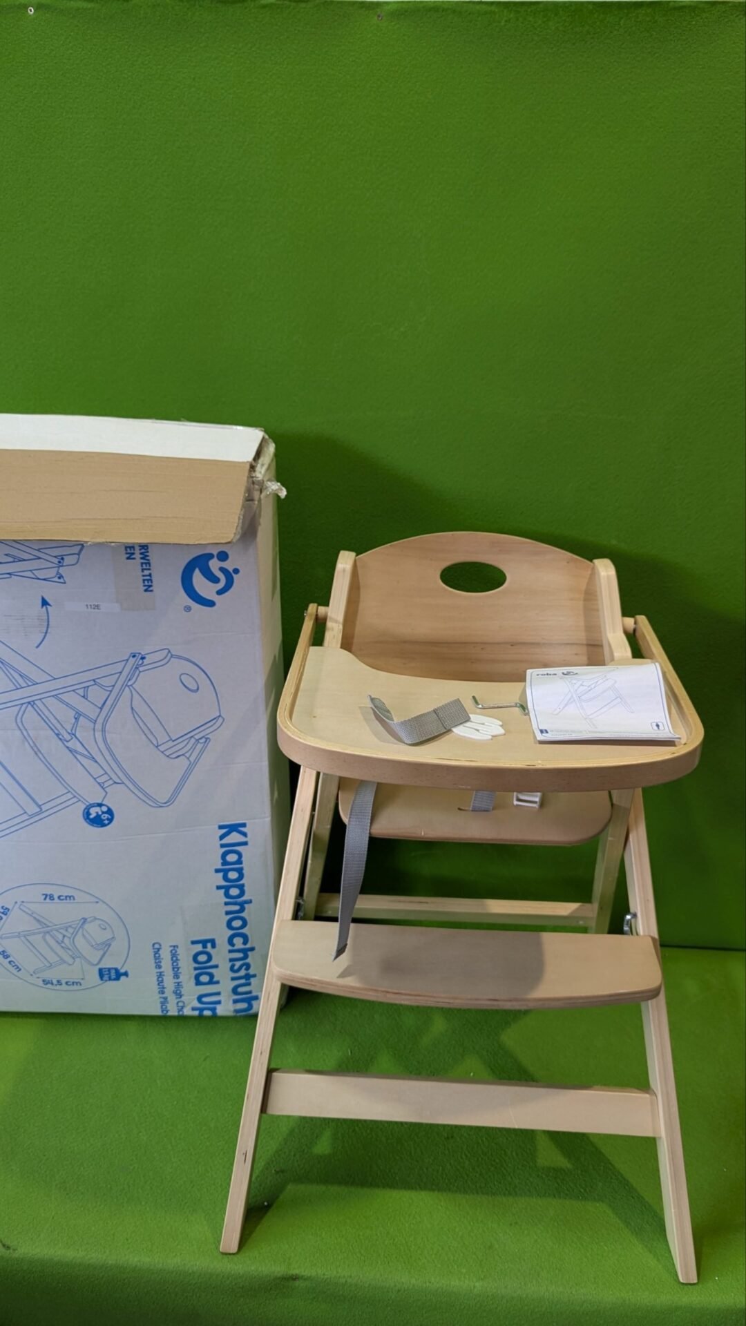 Foto 3 de roba Baumann silla alta para bebé plegable roba con Defecto