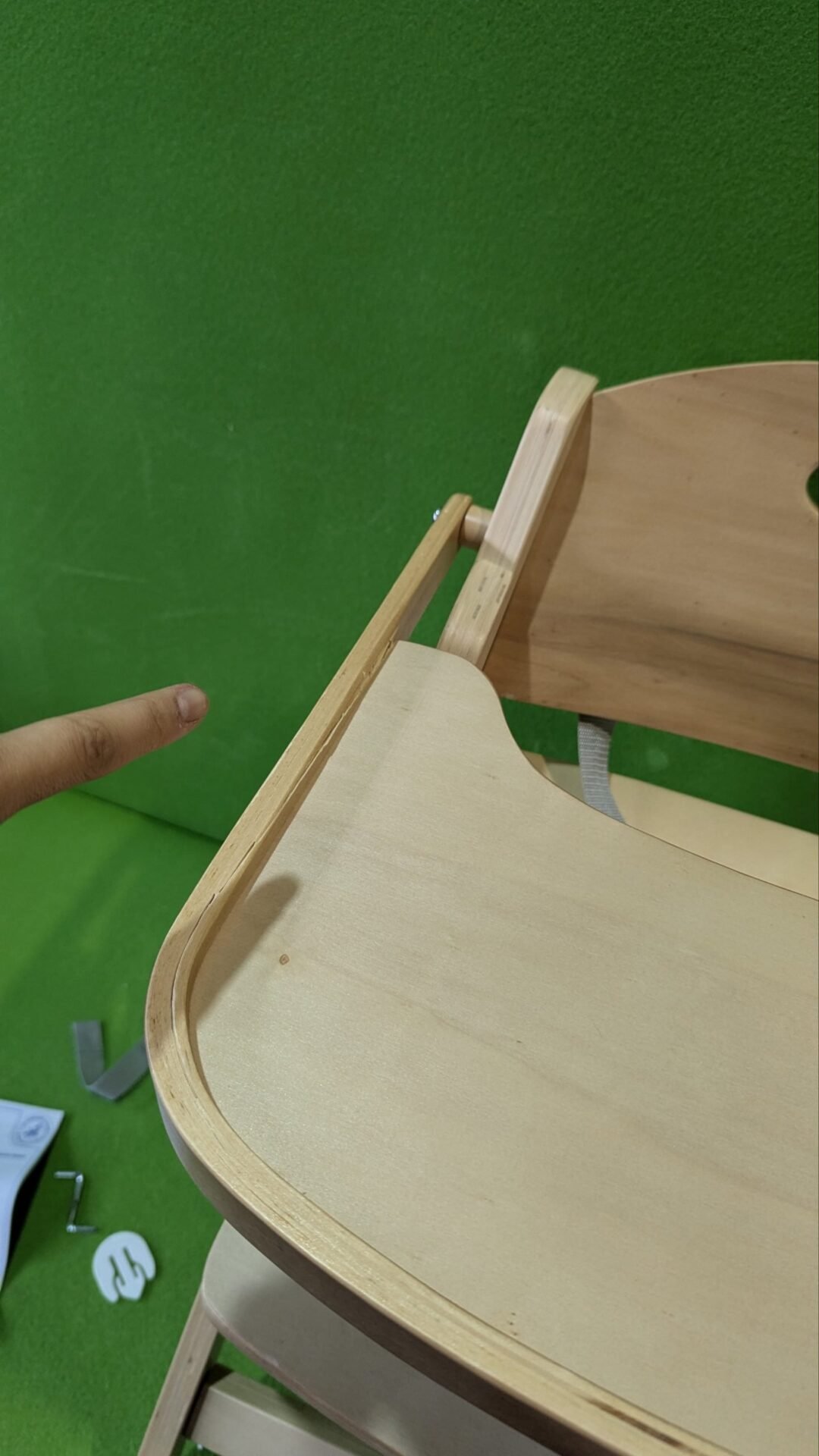 Foto 8 de roba Baumann silla alta para bebé plegable roba con Defecto