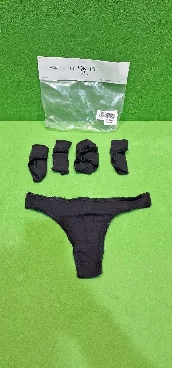 Foto 2 de Ropa Interior Estilo Tanga de Tira en Algodón Talla S