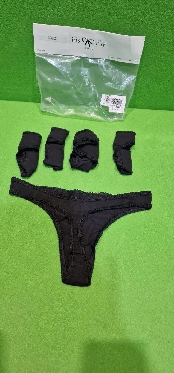 Foto 3 de Ropa Interior Estilo Tanga de Tira en Algodón Talla S