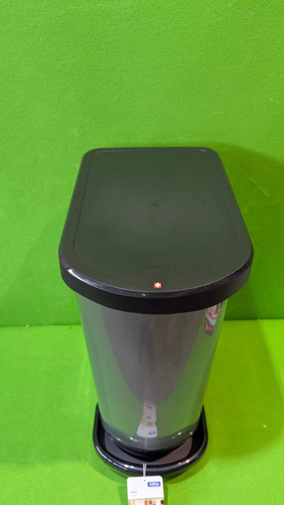 Foto 4 de Rotho Basurero Paso de 50 litros para separación de residuos con tapa y pedal