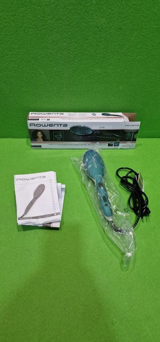Foto 3 de Rowenta Cepillo alisador Power Straight CF5820F0 para cabello muy rizado