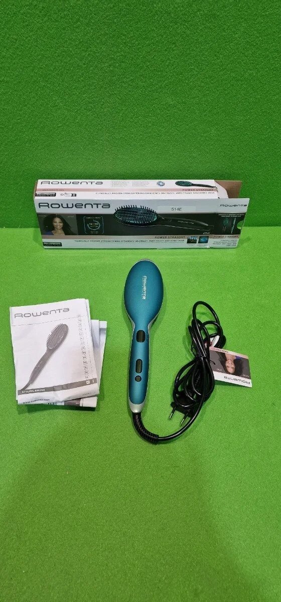 Foto 4 de Rowenta Cepillo alisador Power Straight CF5820F0 para cabello muy rizado