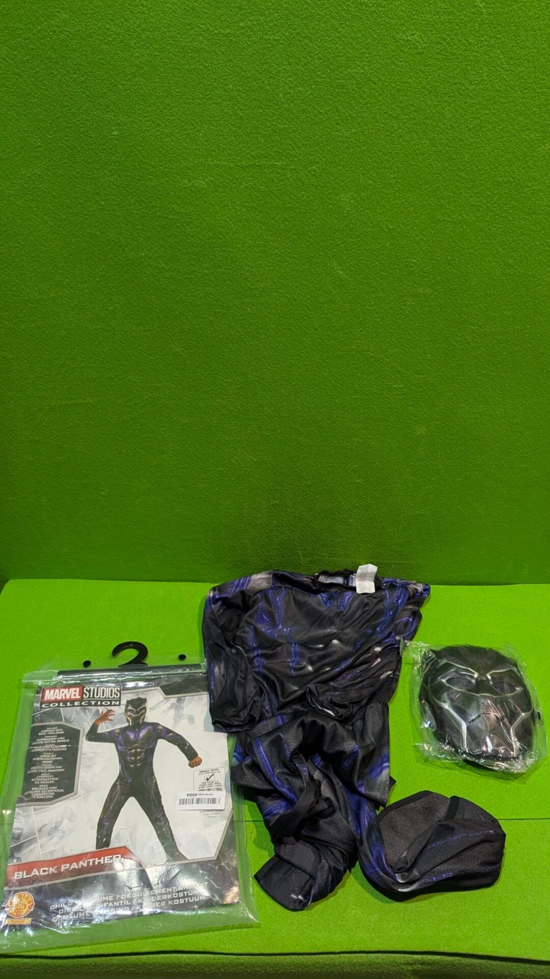 Foto 2 de Rubies Disfraz Black Panther Battle Endgame para Niños talla 3 – 4 años