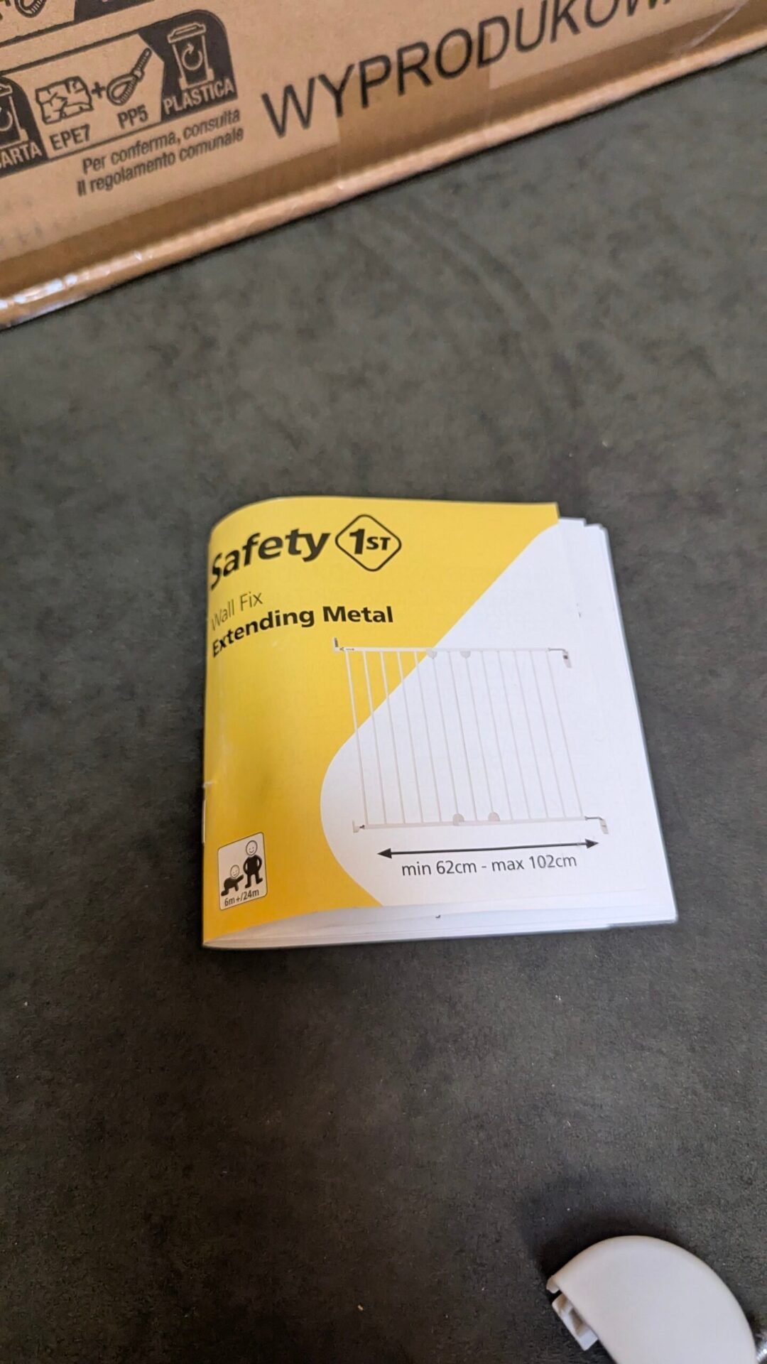 Foto 3 de Safety 1st Wallfix Barrera de seguridad extensible para escaleras