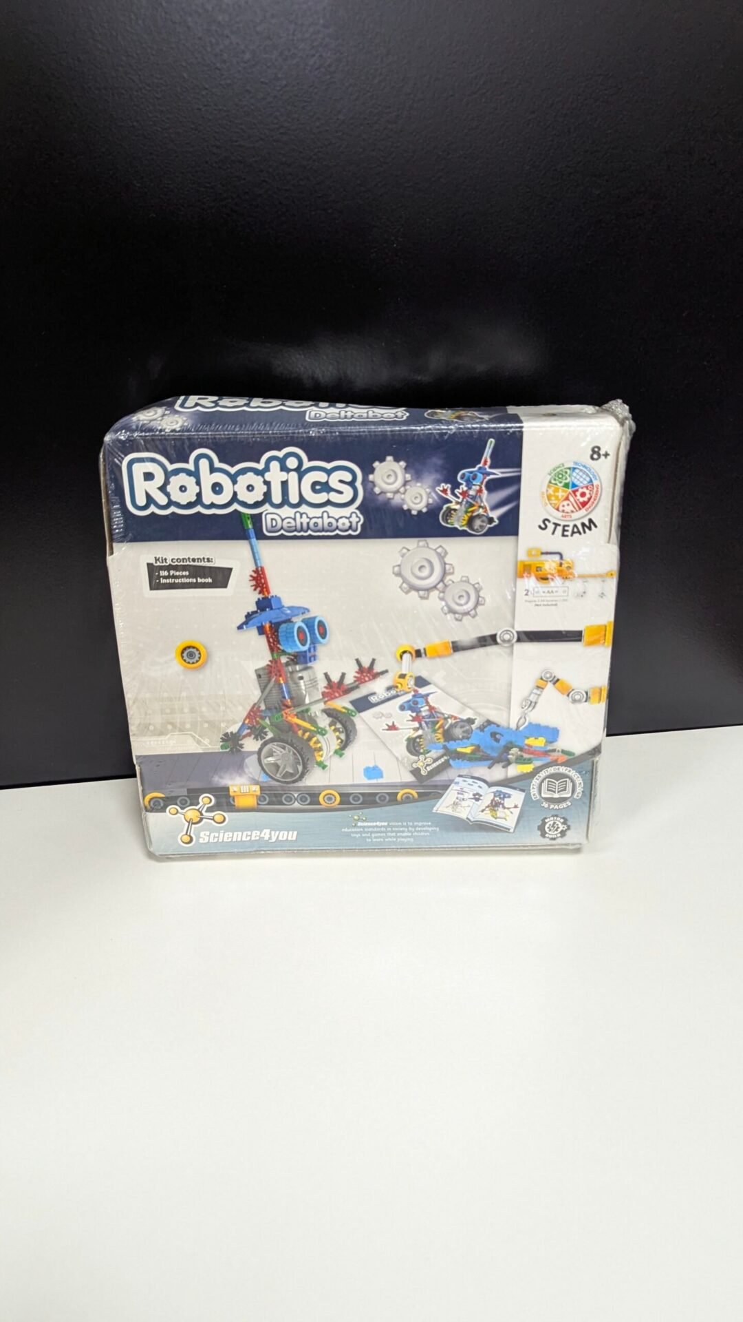 Foto 2 de Science4you Robotics Deltabot Kit Robotica para Niños con 117 Piezas