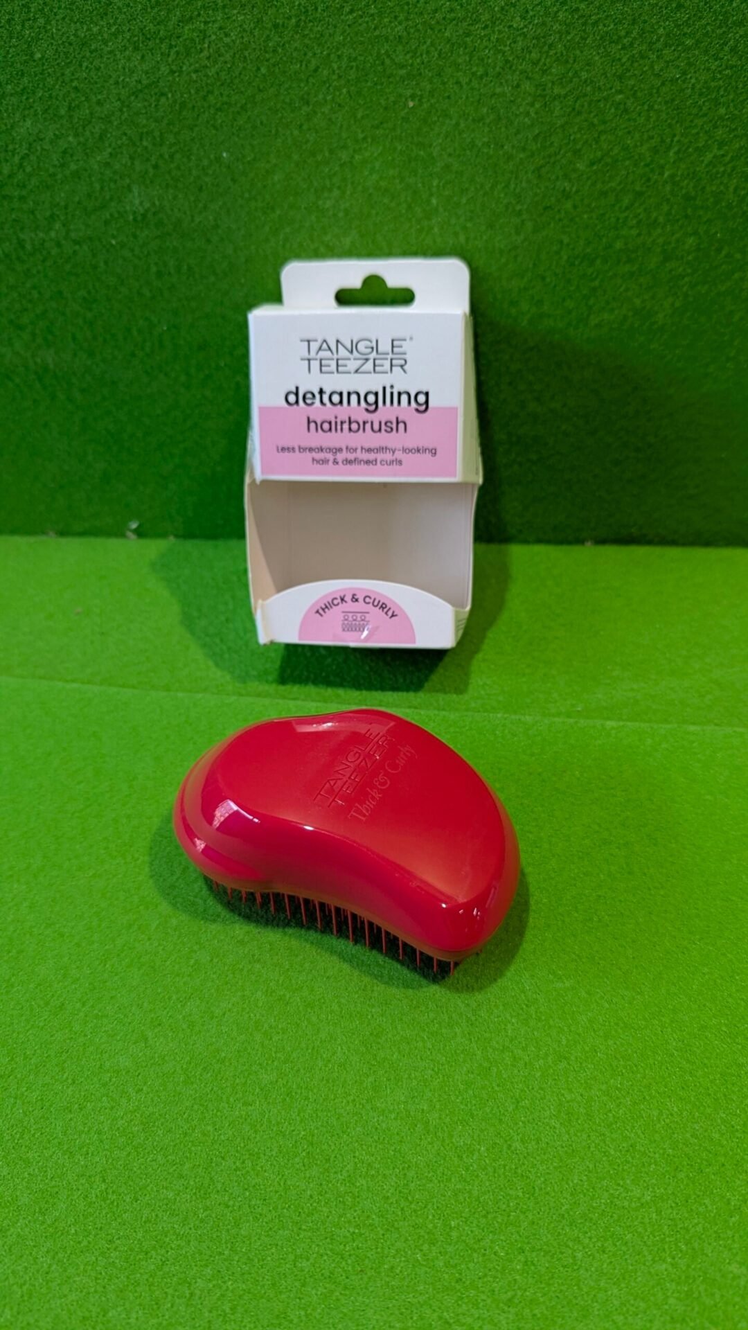 Foto 2 de Tangle Teezer Thick & Curly cepillo pelo antitirones rojo