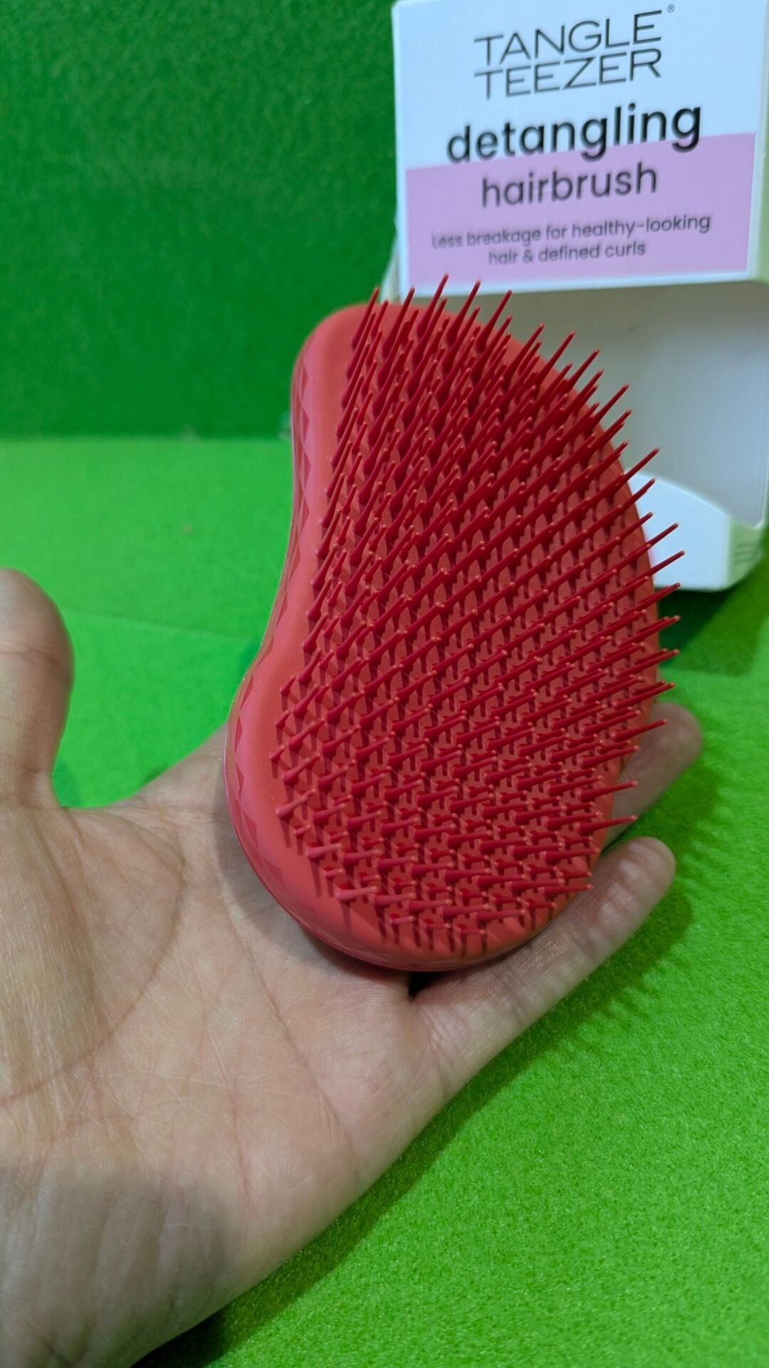 Foto 3 de Tangle Teezer Thick & Curly cepillo pelo antitirones rojo