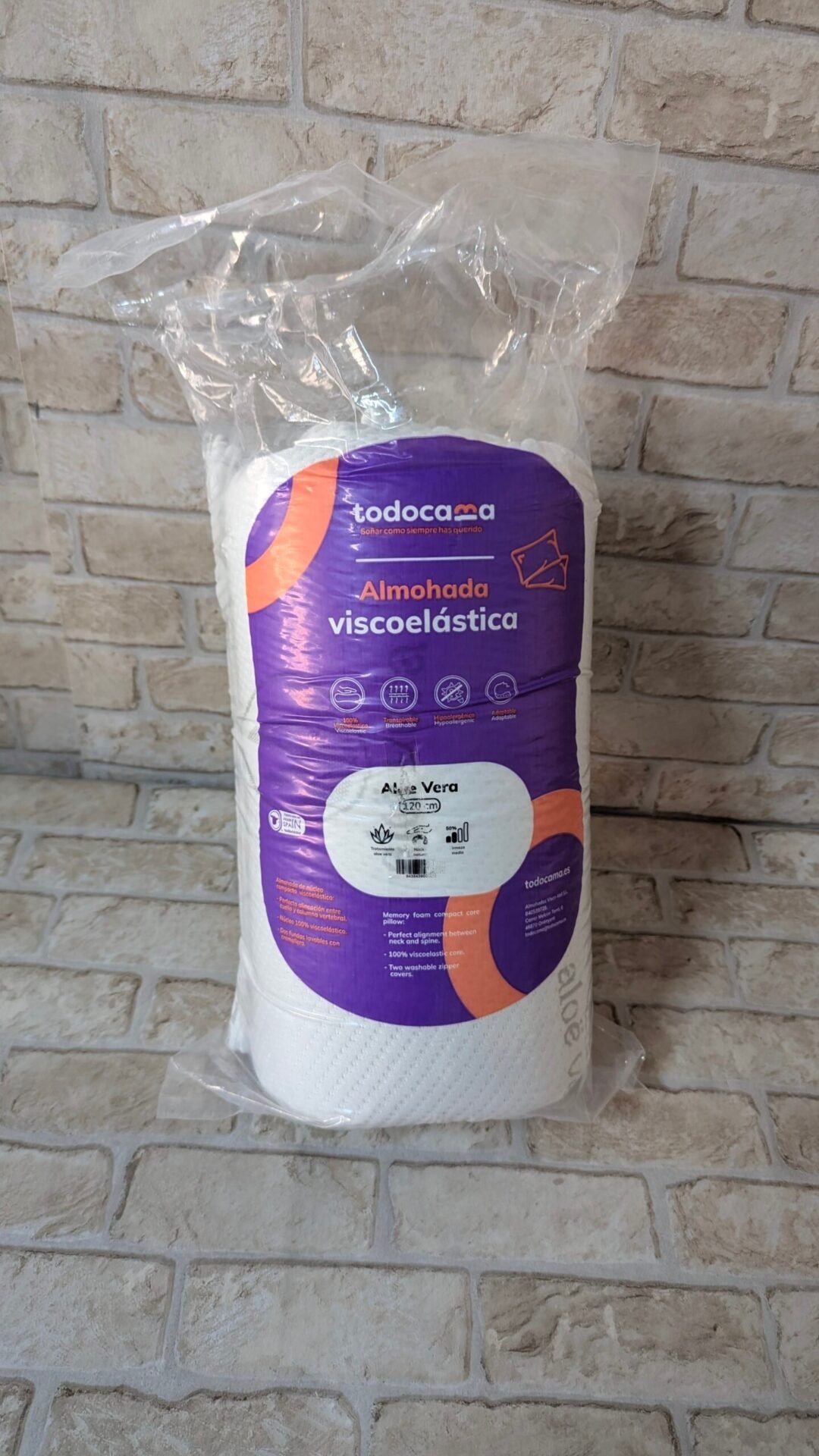 Foto 5 de Todocama – Almohada viscoelástica, 120 cm núcleo Compacto