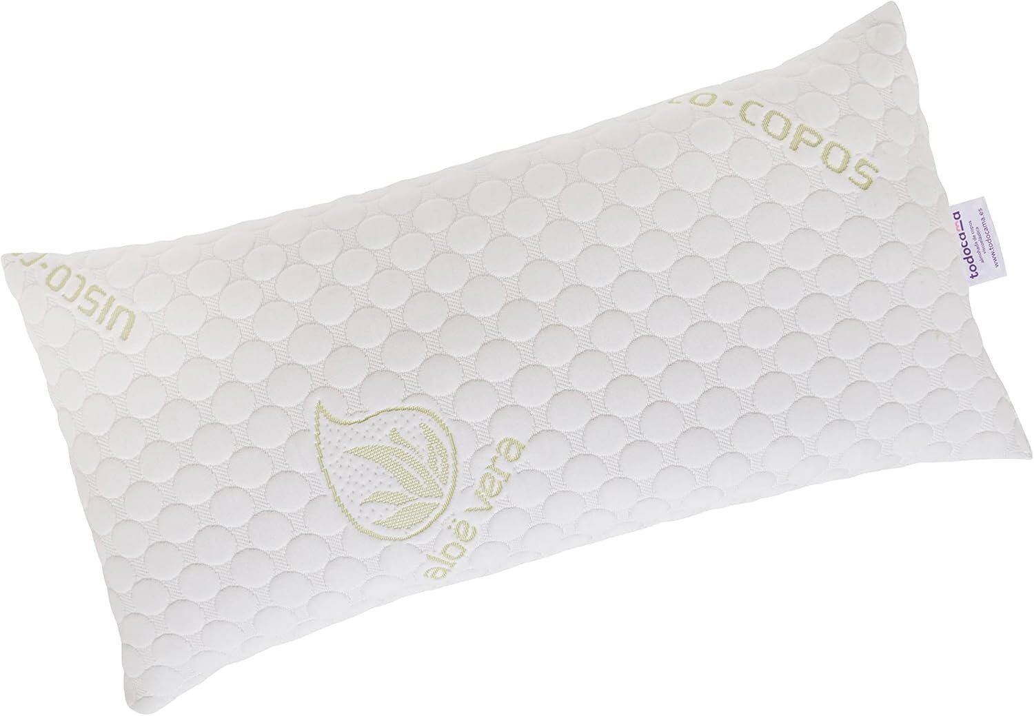 Todocama - Almohada viscoelástica Aloe Vera con Copos 100% viscoelásticos en Riobamba, Chimborazo