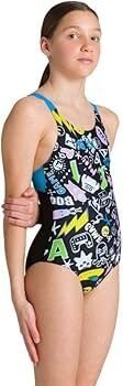 Traje de baño deportivo Arena Girl para niñas con forro divertido en Riobamba, Chimborazo