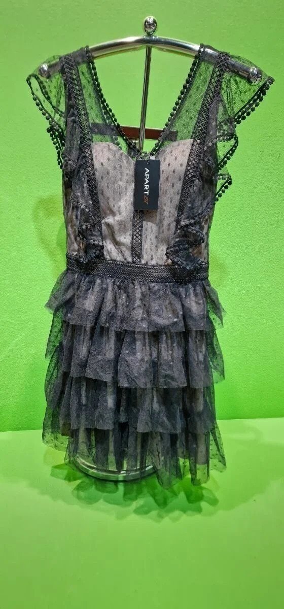 Foto 2 de Vestido de ceremonia para mujer Apart Talla 40