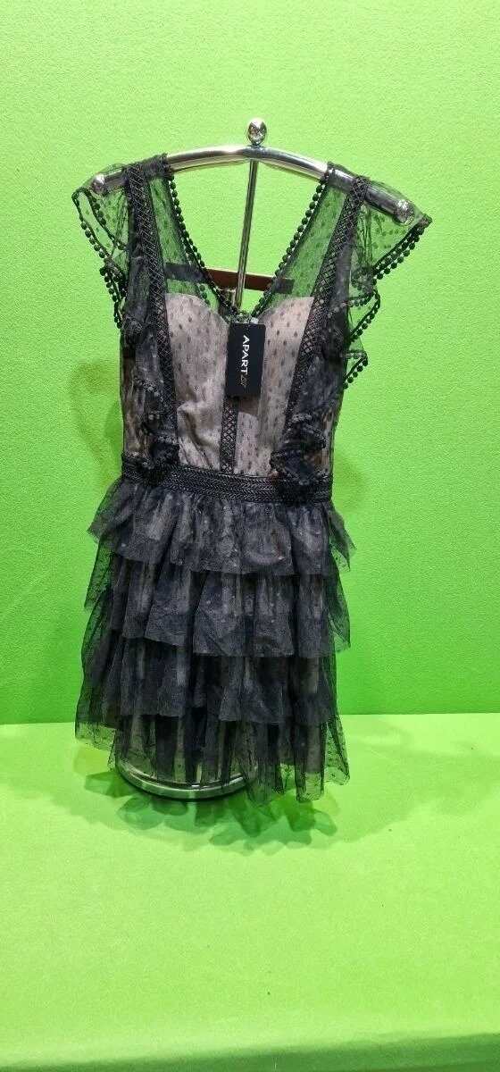 Foto 3 de Vestido de ceremonia para mujer Apart Talla 40