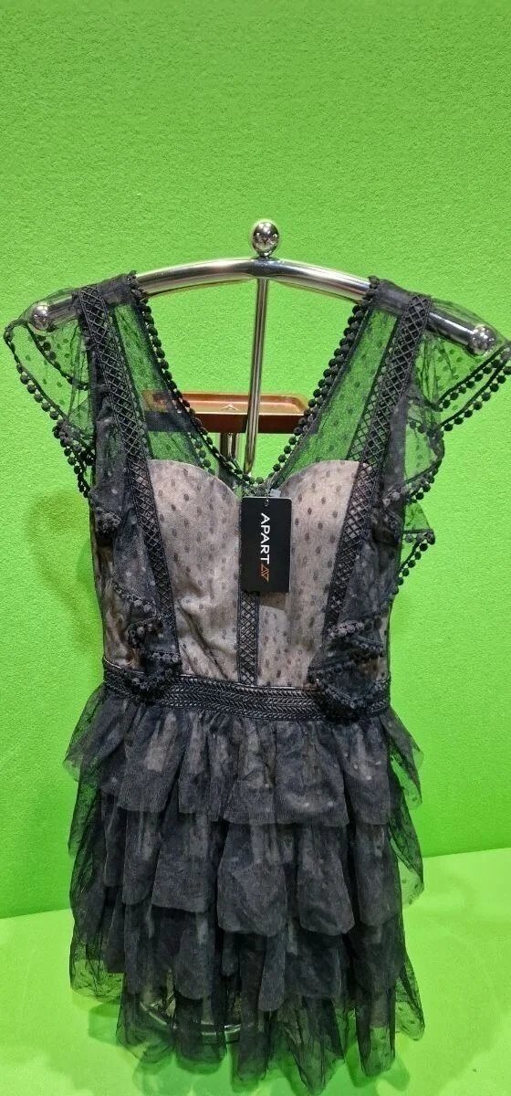 Foto 4 de Vestido de ceremonia para mujer Apart Talla 40