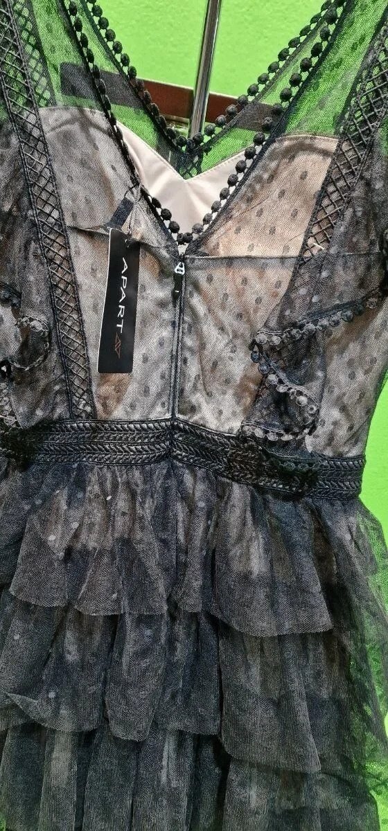 Foto 5 de Vestido de ceremonia para mujer Apart Talla 40