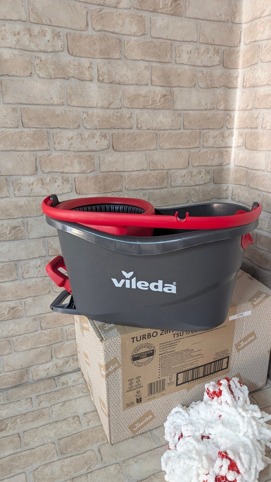 Foto 5 de Vileda Turbo – Juego de trapeador con Palo telescópico