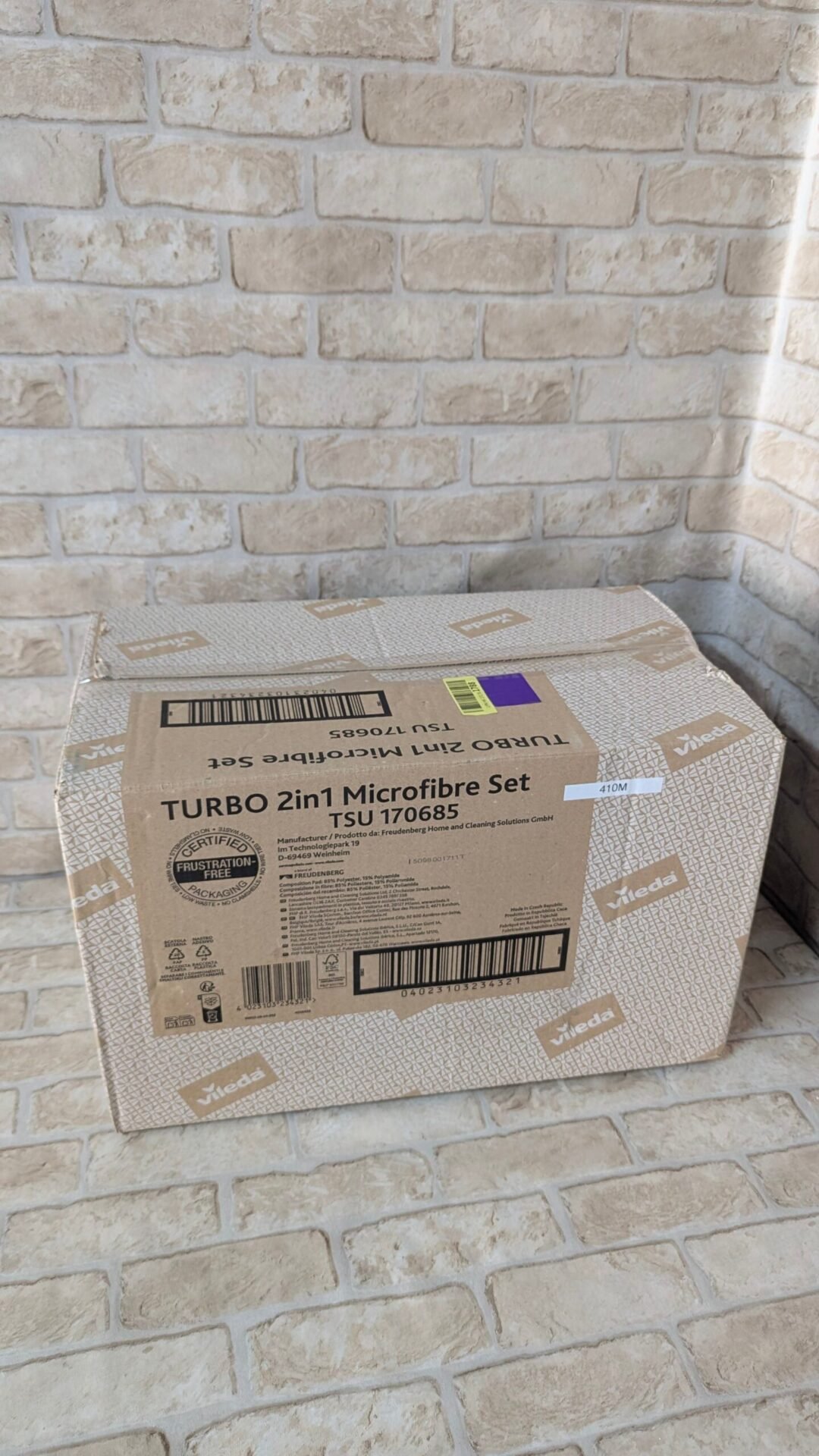 Foto 9 de Vileda Turbo – Juego de trapeador con Palo telescópico