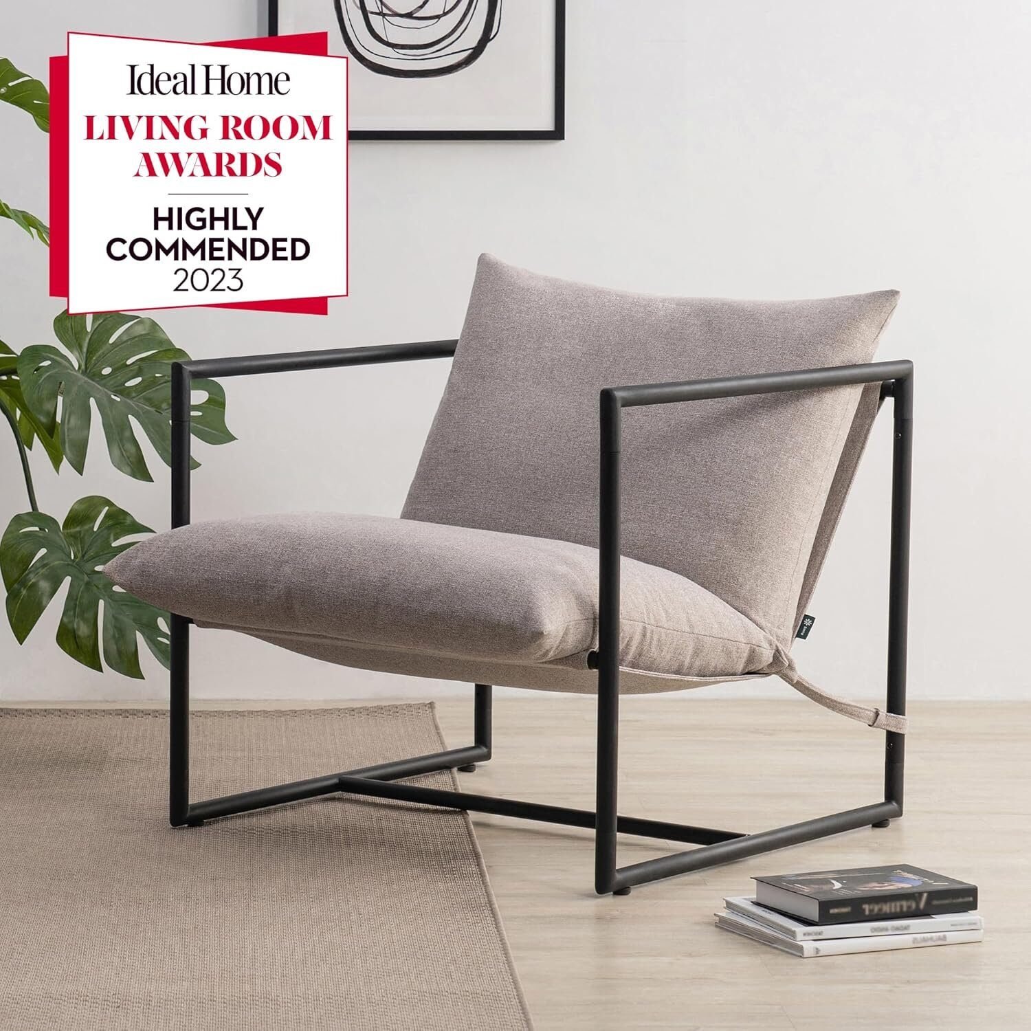 Zinus Aidan Grande Silla Sling 78x69x78 soporta hasta 120 kg en Riobamba, Chimborazo